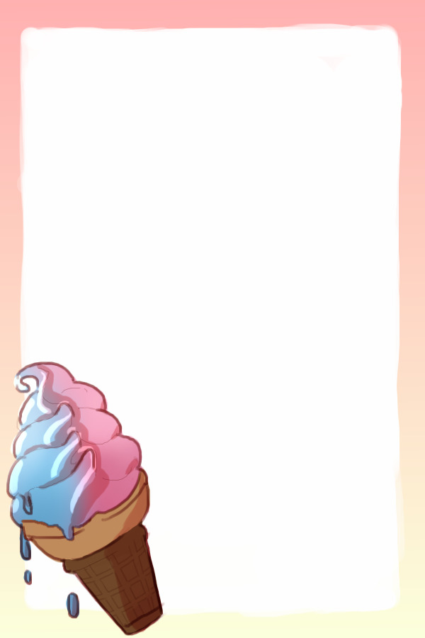 Ice cream character