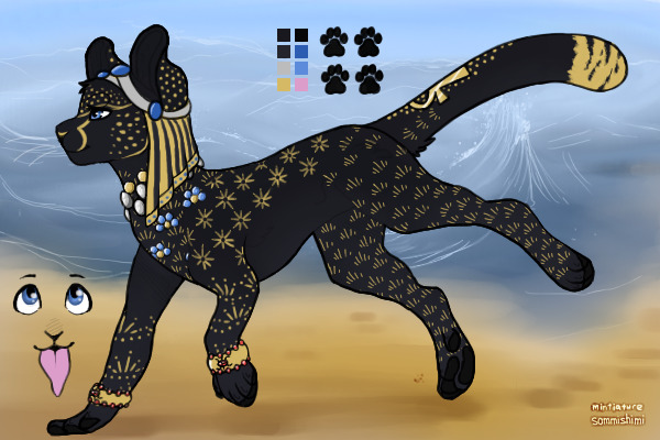 Nefertari - Egyptian Queen all accessories
