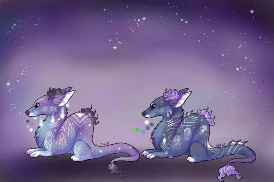 Celestial Dragons - Nursery Batch #011 + #012