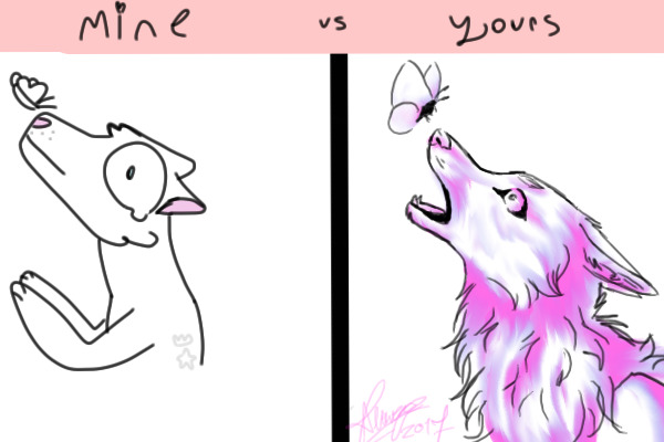 yours vs mine- infectedsouls