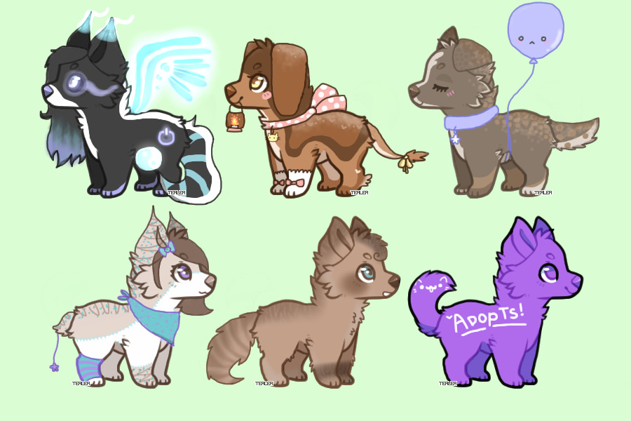 Pup Adopts [ open ]