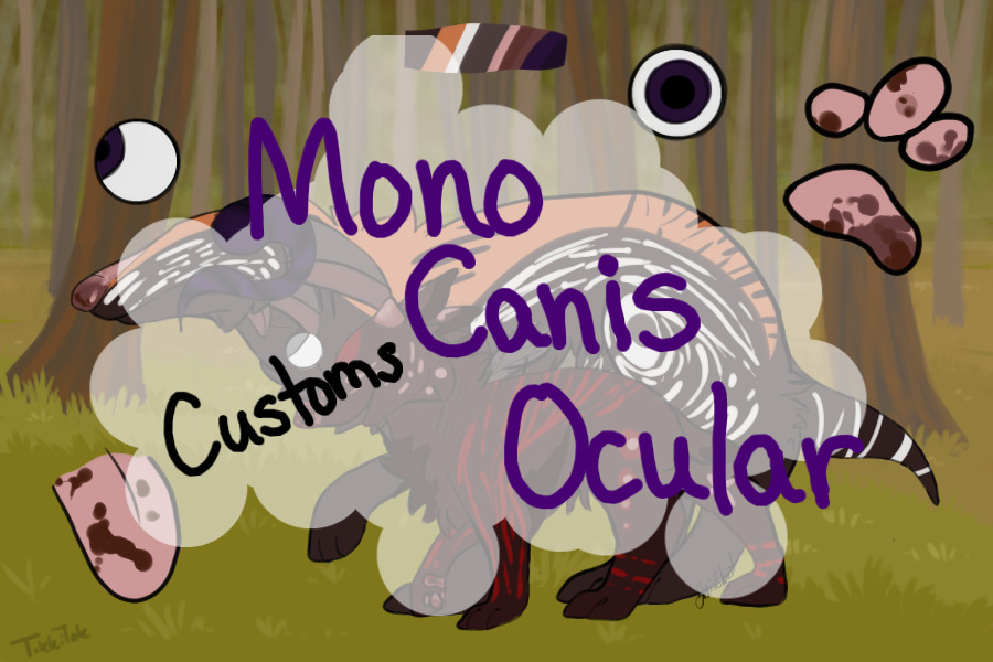 Mono Canis Ocular - Adopts - Customs