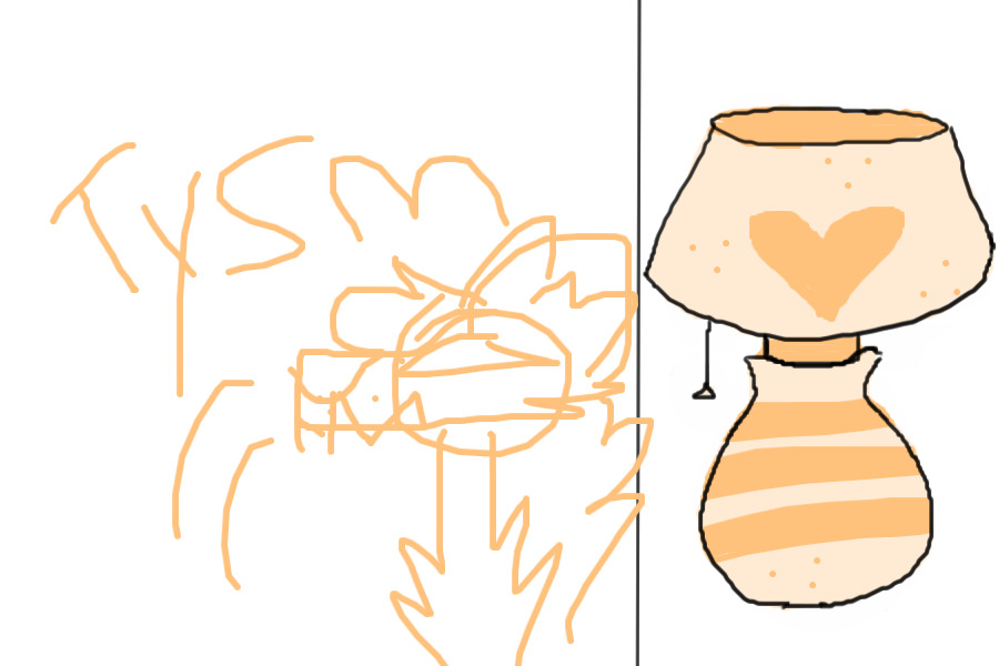 Color the lamp and get a character~