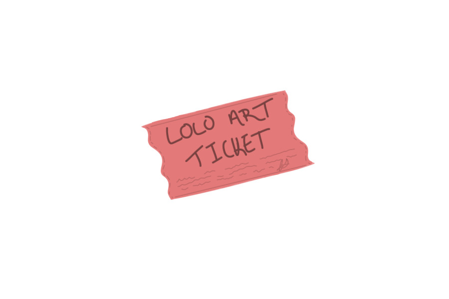 LOLO Art Ticket -- (Open)