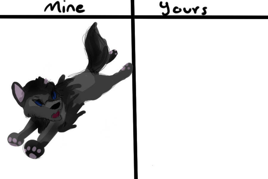 Mine vs. Yours