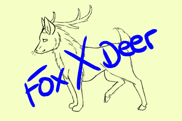 Entry 1: Fox X Deer