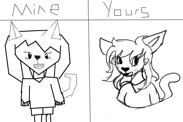 Re: Mine VS Yours