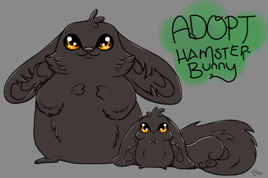 Hamster-bunny Adoptions!