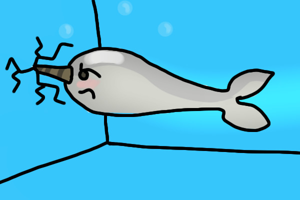 The narwhal hates it when this happens...