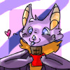 A bat with some chocolate editable!~
