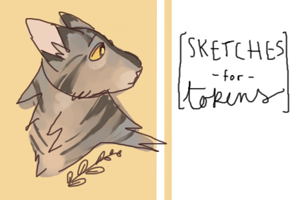 ❖ sketches for tokens! (open)