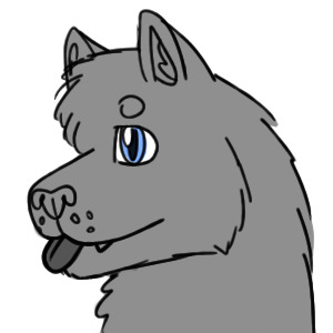 dog/wolf editable avatar