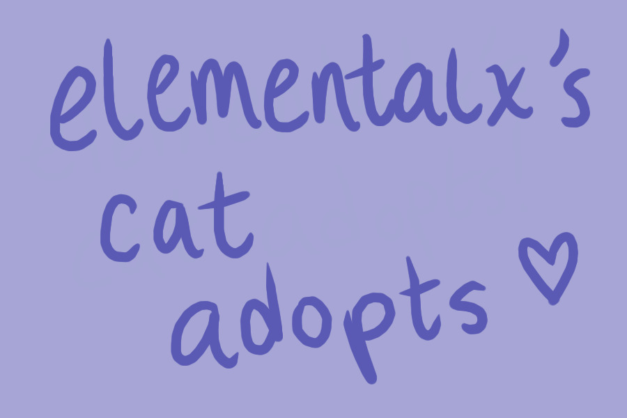 elementalx's cat adopts