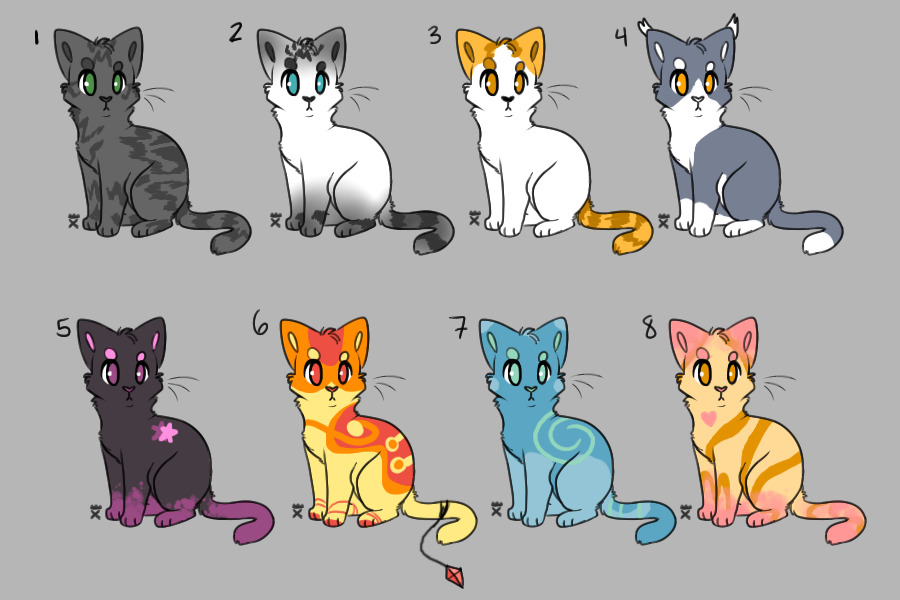 (#1) Cheap Kitties [0/8 open]