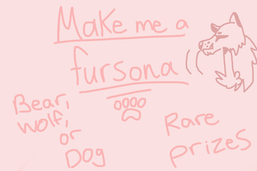 Make Me A Fursona~Winners Announced
