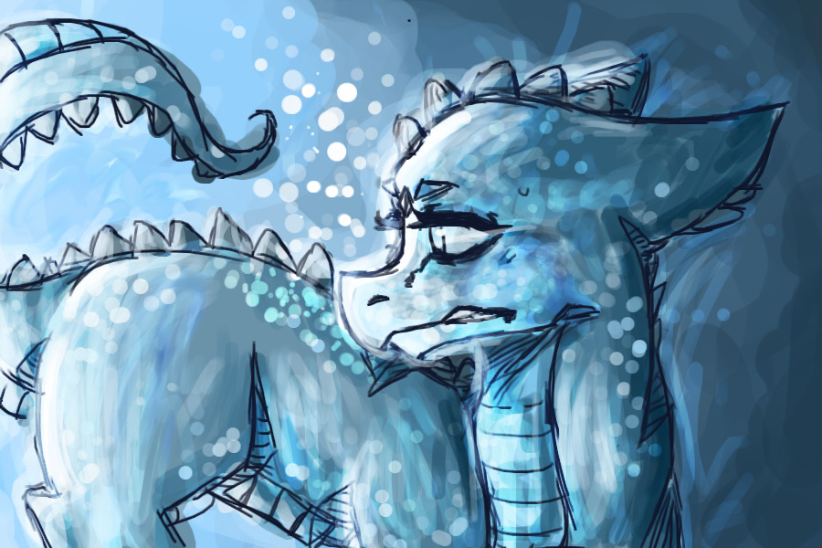 Grey-blue Dragon