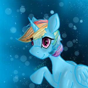 Example avatar- Rainbow Dash