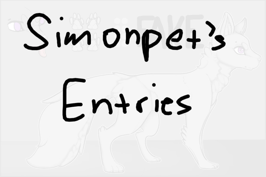 Simonpet's Entries