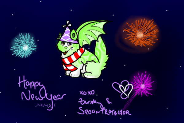 Happy New Year from Spoon Protector! ^.^