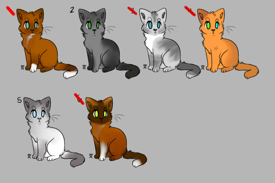 Cat adopts for 1 C$ ~ 2/6 available