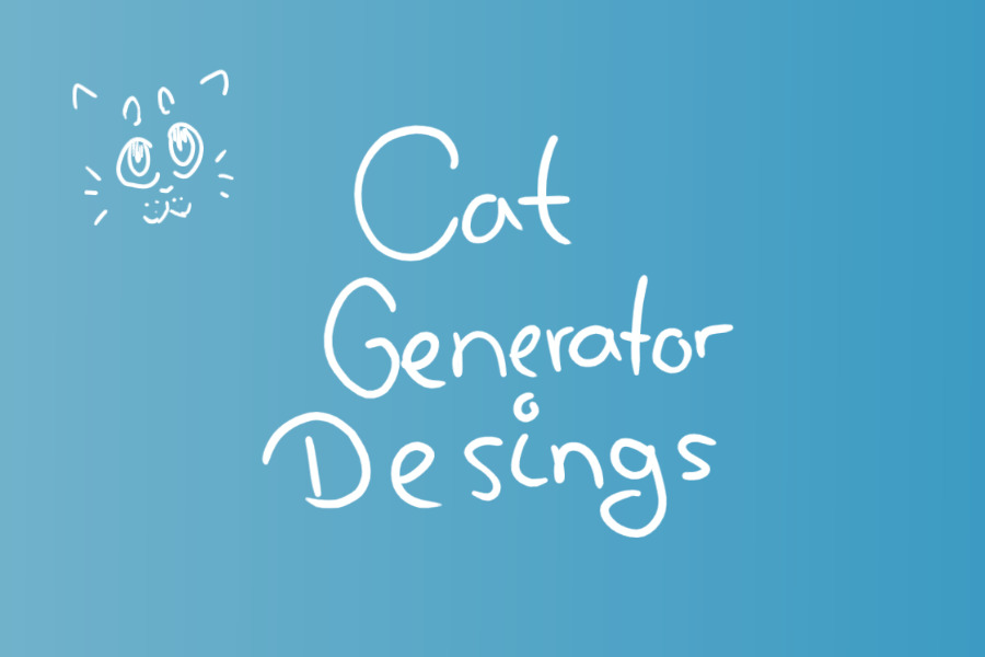 Wc Cat Generator Desings
