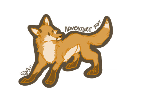 Adventure Fox - Sketch