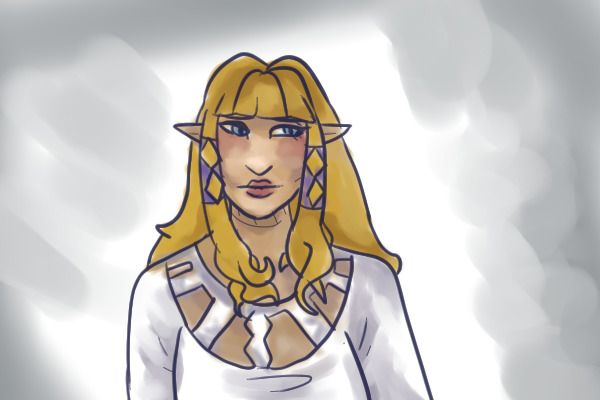 Zelda/Hylia doodle