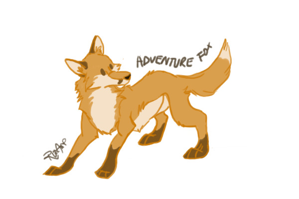 Adventure Fox - Sketch2