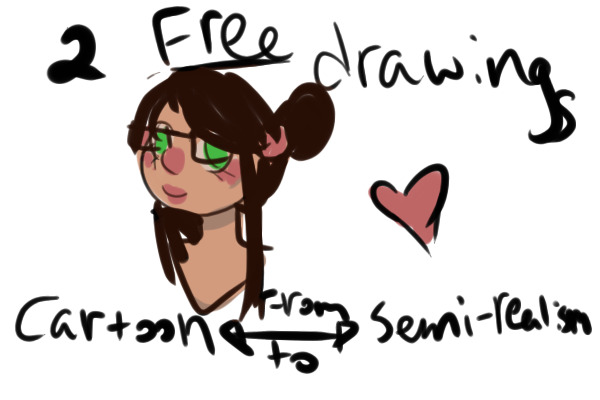 2 free drawings! Closed!