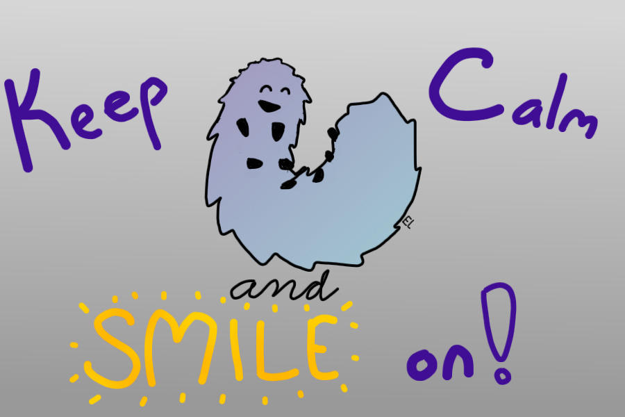 Smiley Caterpillar Editable