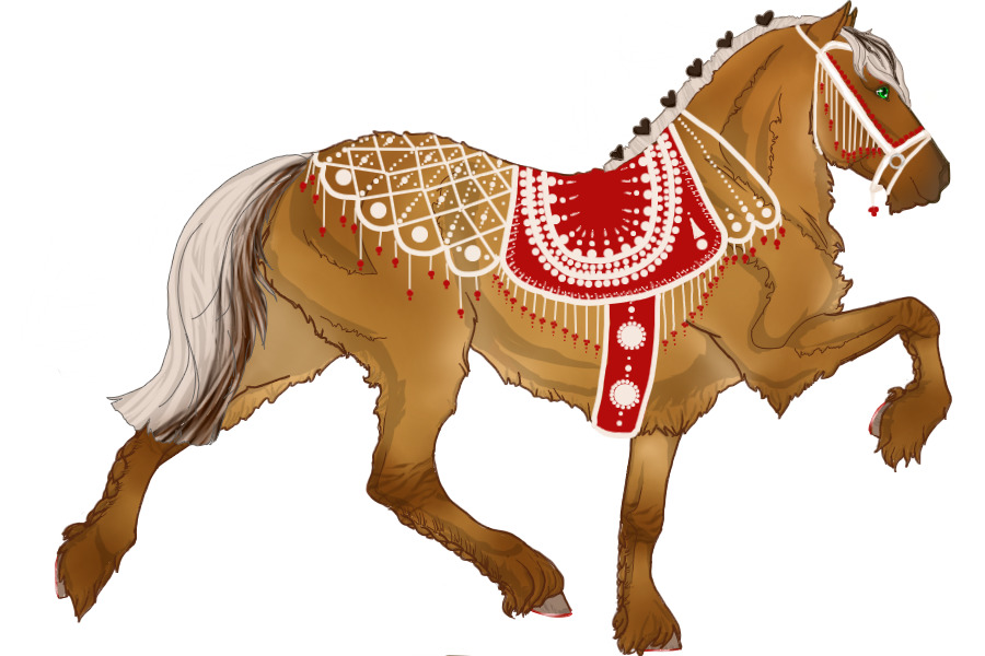 #6167 Gingerbread pony