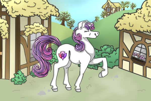 Sweetie Belle in Ponyville