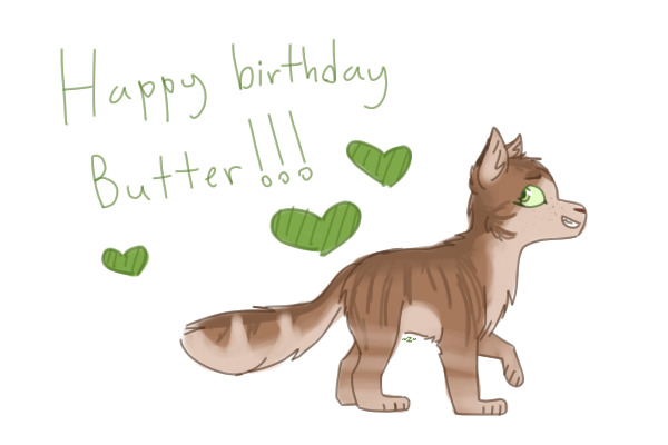 Happy birthday Butter!!!