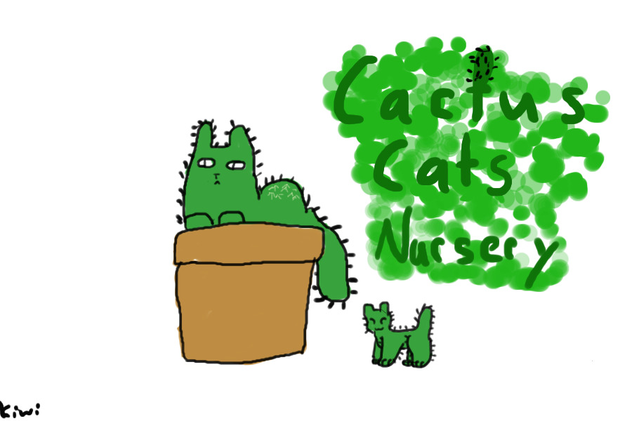 Cactus Cat Nursery!