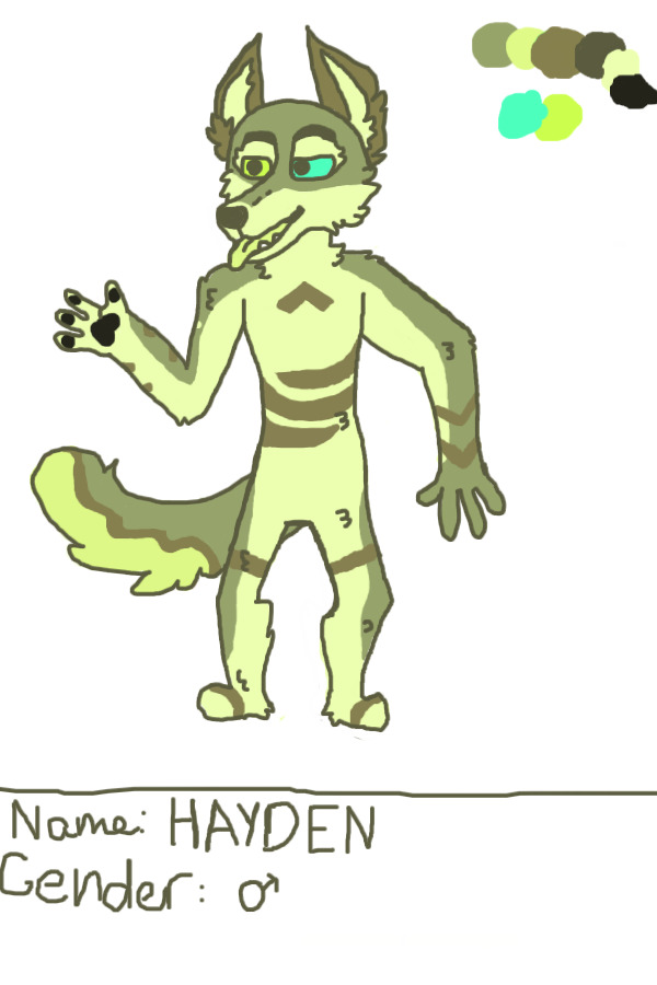 Fursona for a contest