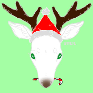 Christmas deer