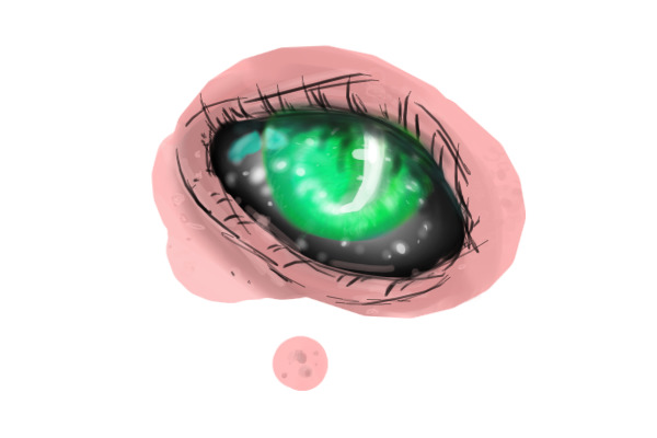 I'm just gonna keep drawing eyes all day