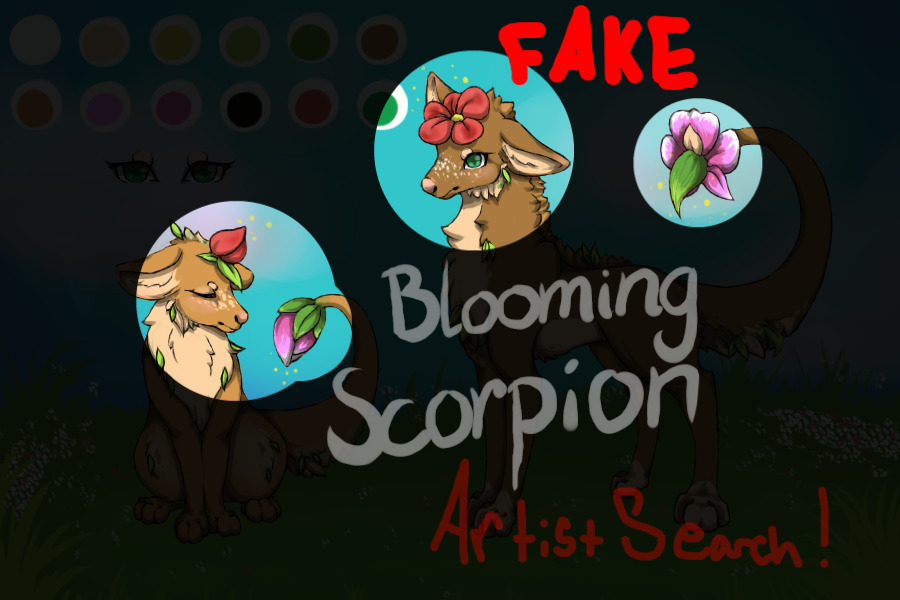 Blooming Scorpions Artist Search!