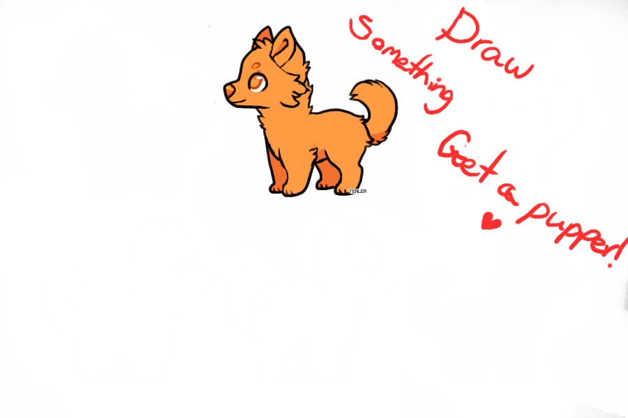 Draw something, Get a pupper <3! --Closed for now--