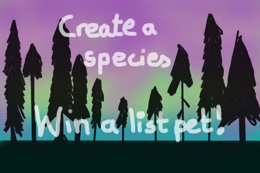 Create a species! (winners announced, pg 31)