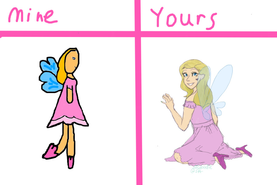 Mine vs Yours Fairy