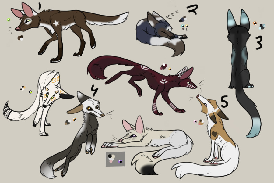 Fox Adoptables (Small batch)