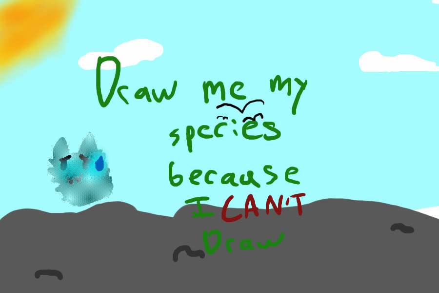Draw my species! With prizes!