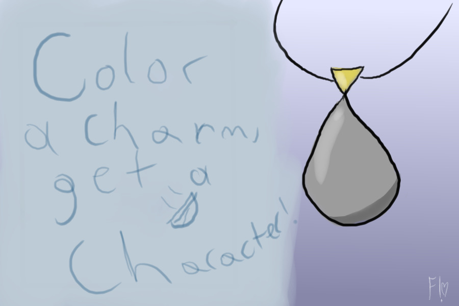 Color a Charm, get a Character!