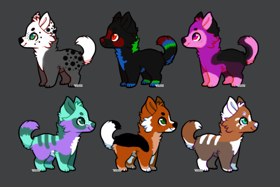 free pup designs <3 (claimed!)