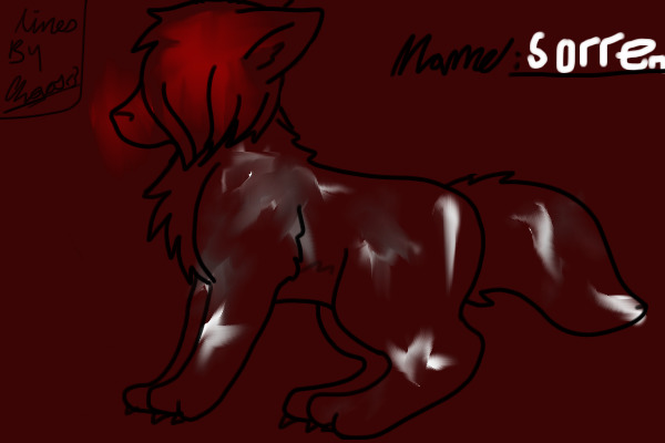 sorren she-wolf my fursona