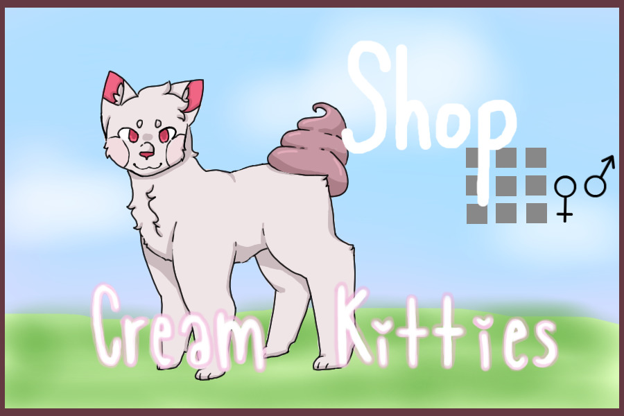 Cream Kitties Shop