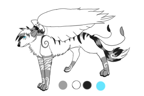 Reference for Fallen, my new charrie :3