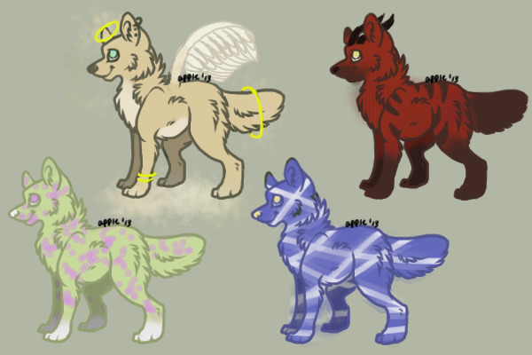 wolf pup designs for c$!