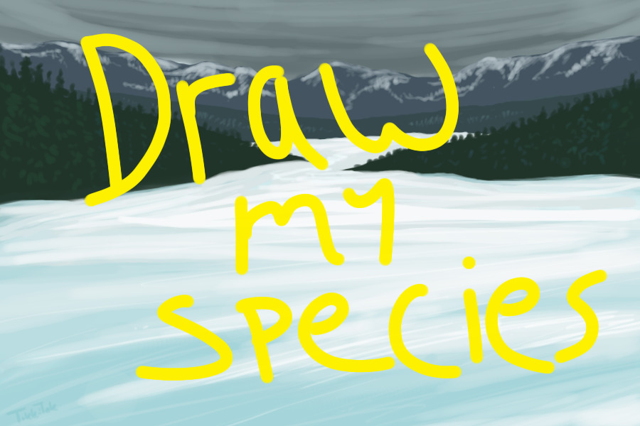 Draw My Species (Rare + VR Prizes)